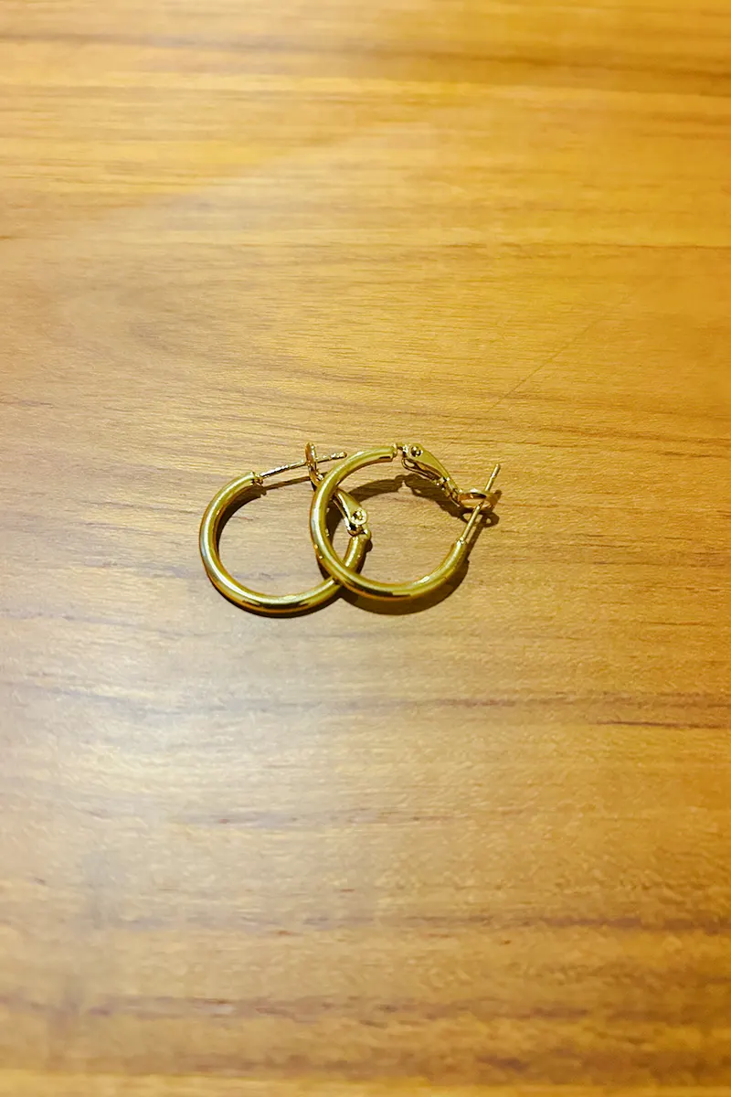 Luna Gold Hoops