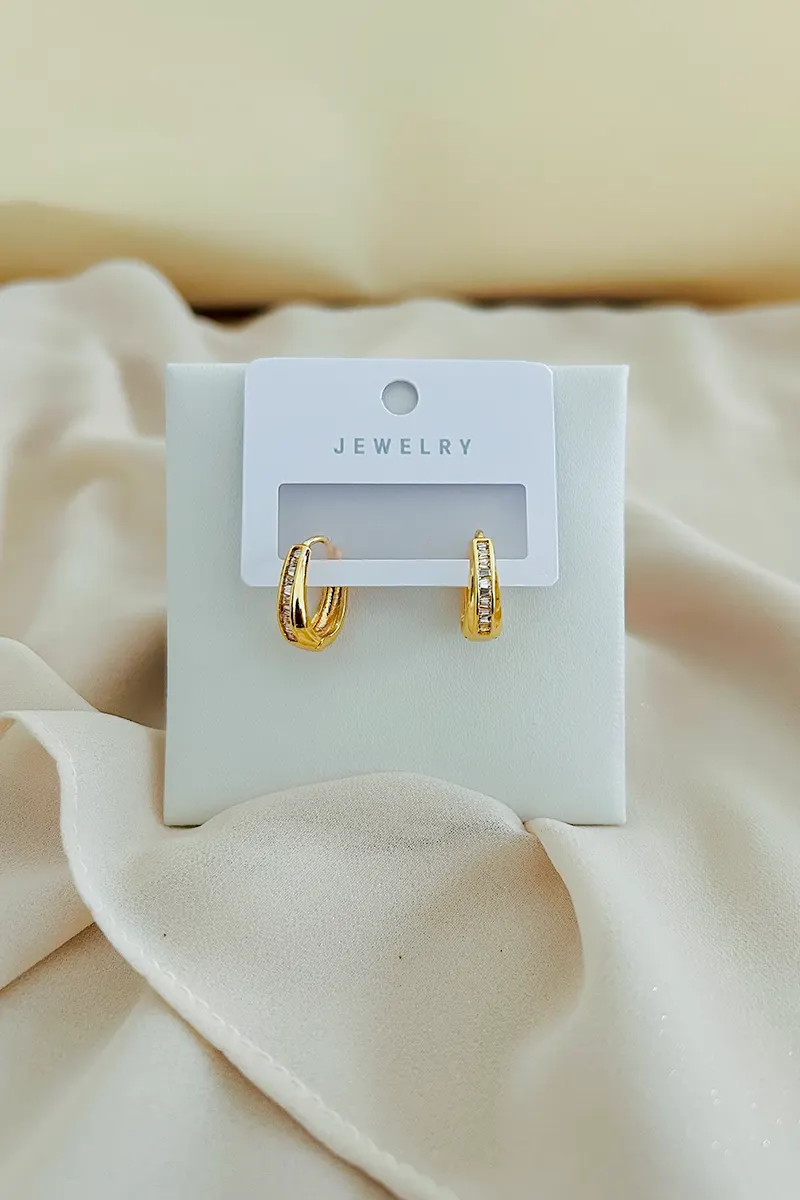 Orbit Gold Hoops